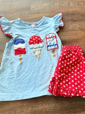Banana Split girls size 6 set